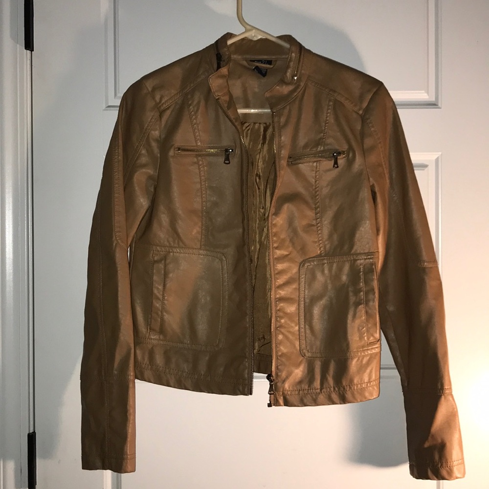 Leather jacket
